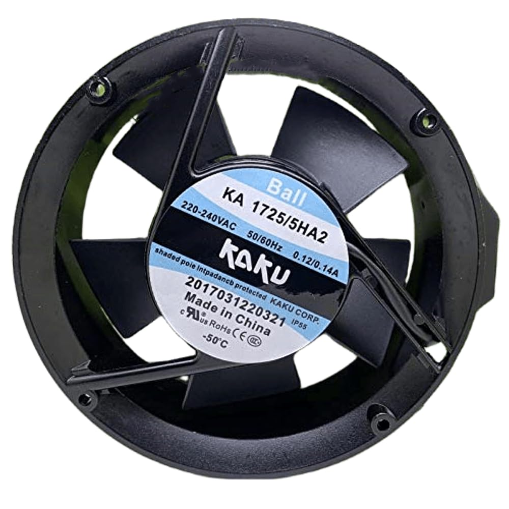 for 220V 172mm KAKU KA1725/5HA2 Fan - 0.12/0.14A 17251 Cooling Fan